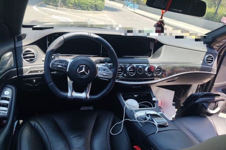Used Mercedes-Benz S-Class 2014 S 320 L Luxury Model Center Console
