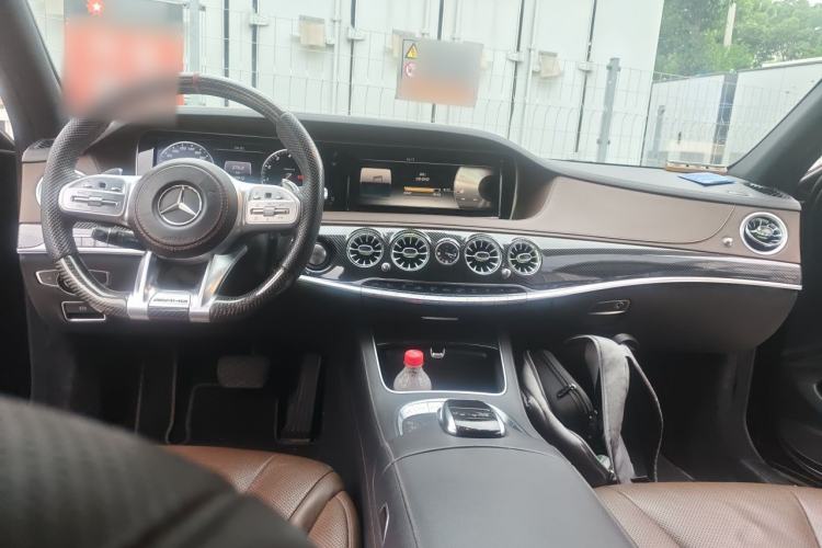 Used Mercedes-Benz S-Class 2014 S 320 L Luxury Model Center Console