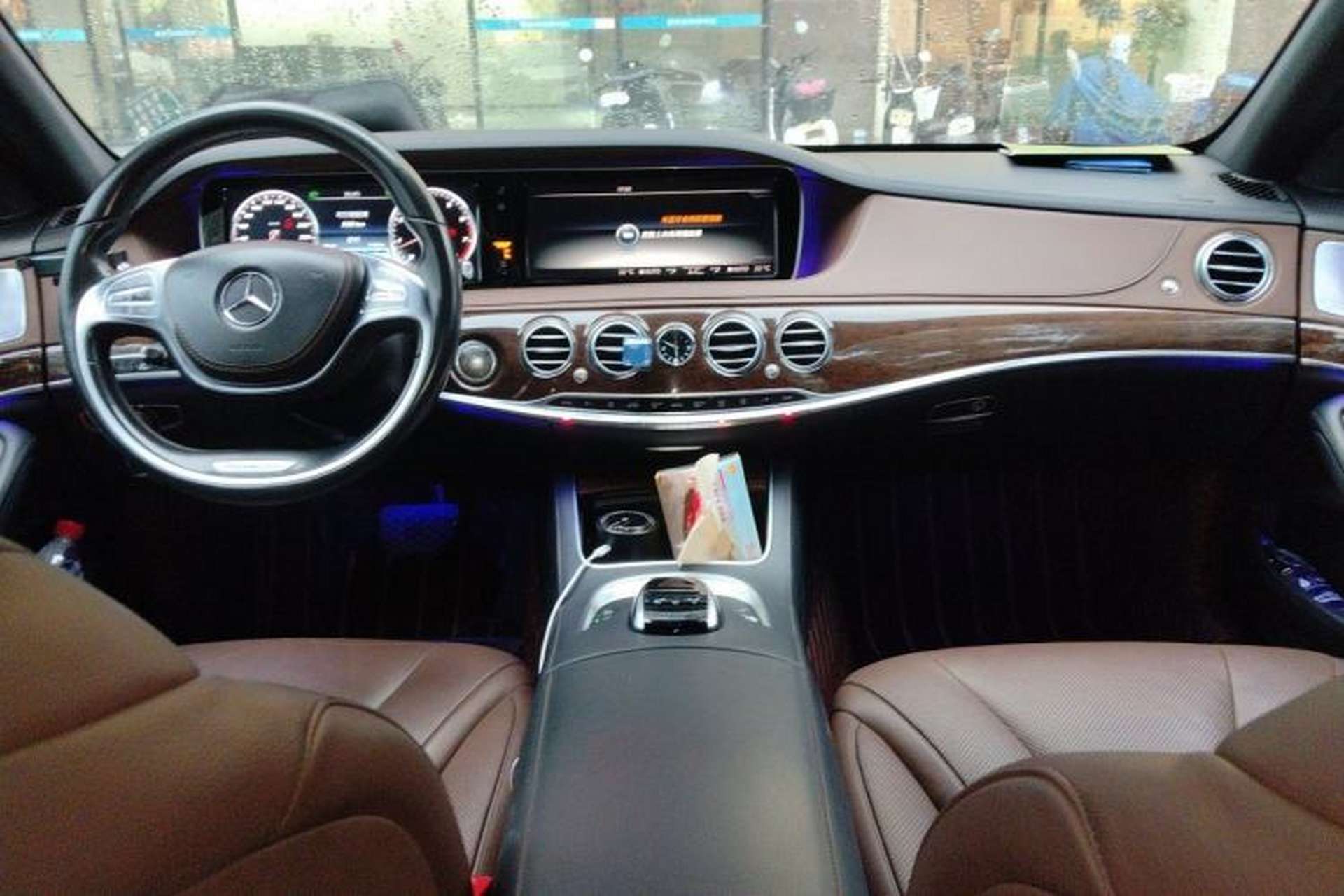 Used Mercedes-Benz S-Class 2014 S 320 L Business Model Center Console