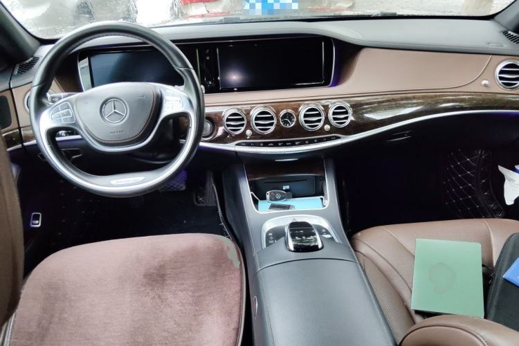 Used Mercedes-Benz S-Class 2014 S 320 L Business Model Center Console