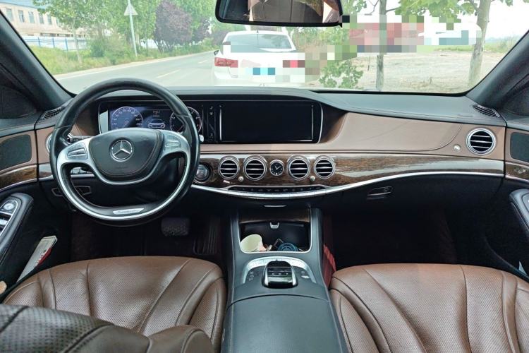Used Mercedes-Benz S-Class 2014 S 320 L Business Model Center Console