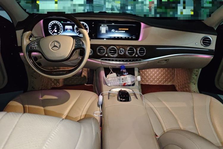 Used Mercedes-Benz S-Class 2014 S 320 L Business Model Center Console