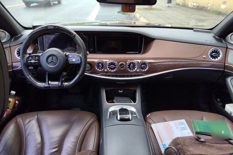 Used Mercedes-Benz S-Class 2014 S 320 L Business Model Center Console