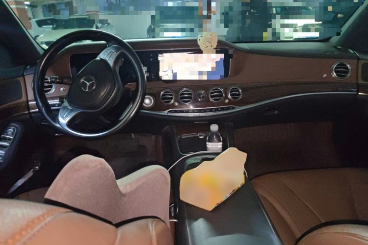Used Mercedes-Benz S-Class 2014 S 320 L Business Model Center Console