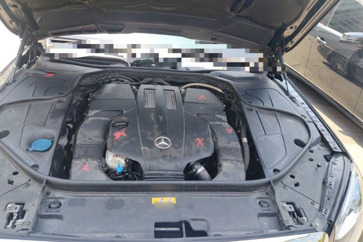 Used Mercedes-Benz S-Class 2014 S 320 L Luxury Model Engine Bay
