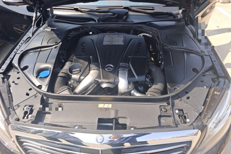 Used Mercedes-Benz S-Class 2014 S 500 L 4MATIC Engine Bay