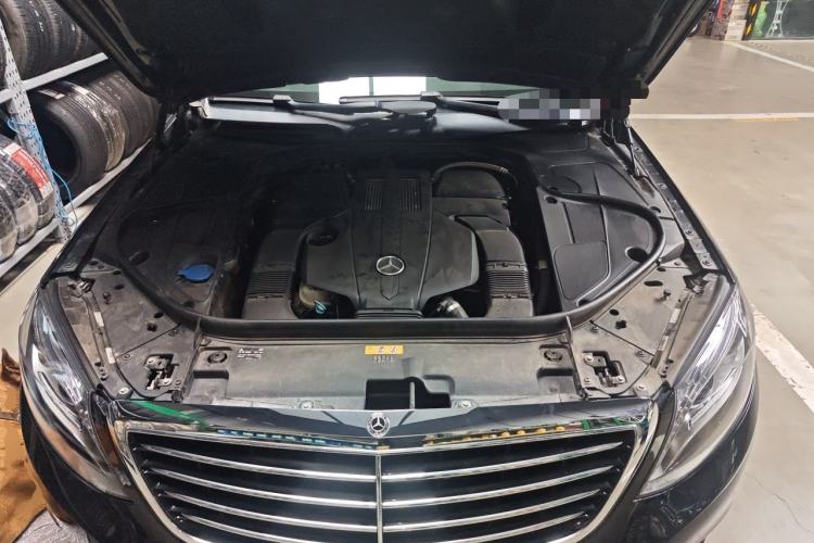 Used Mercedes-Benz S-Class 2014 S 320 L Business Model Engine Bay