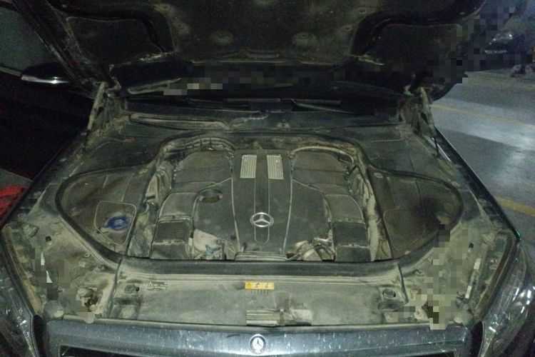 Used Mercedes-Benz S-Class 2014 S 320 L Business Model Engine Bay
