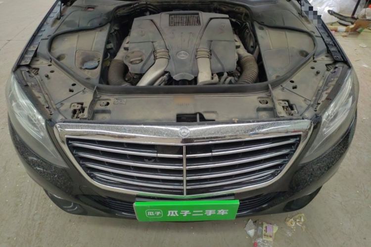 Used Mercedes-Benz S-Class 2014 S 500 L 4MATIC Engine Bay