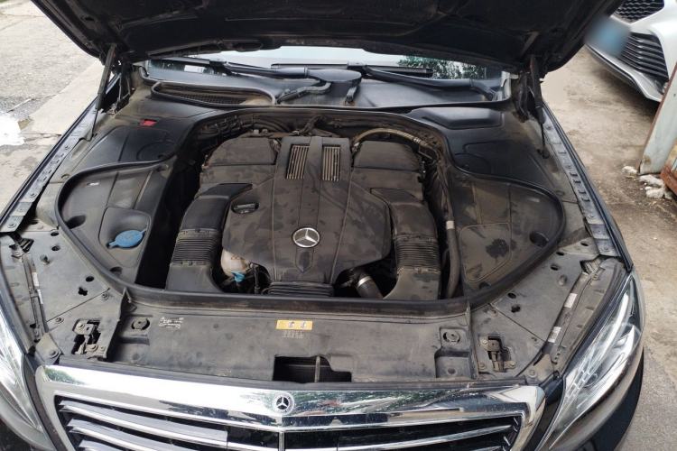 Used Mercedes-Benz S-Class 2014 S 320 L Luxury Model Engine Bay