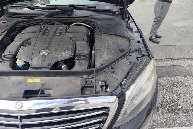Used Mercedes-Benz S-Class 2014 S 320 L Business Model Engine Bay Left