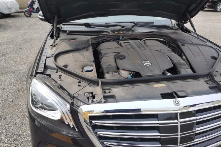 Used Mercedes-Benz S-Class 2014 S 320 L Business Model Engine Bay Right