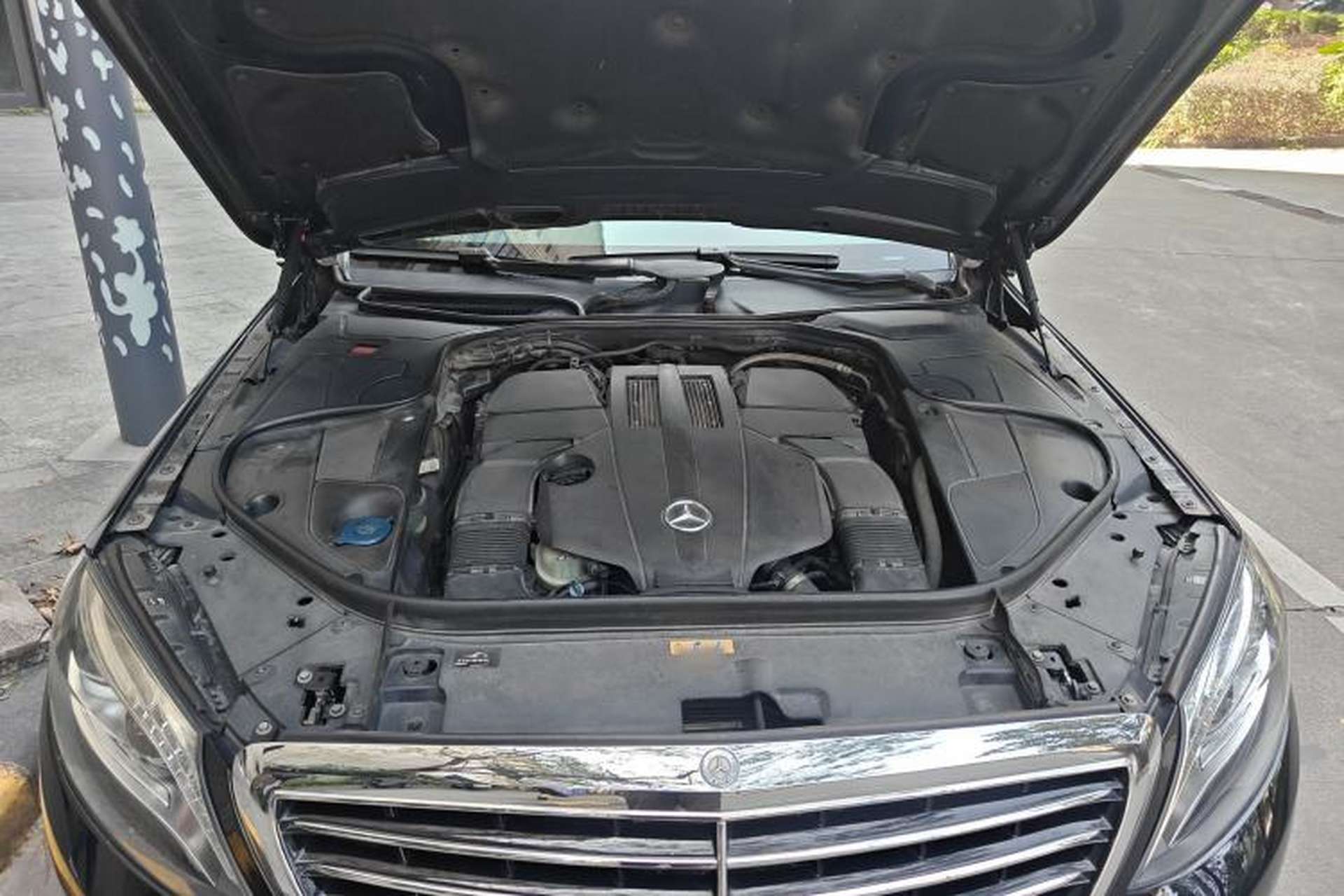 Used Mercedes-Benz S-Class 2014 S 400 L Prestige Edition Engine Bay