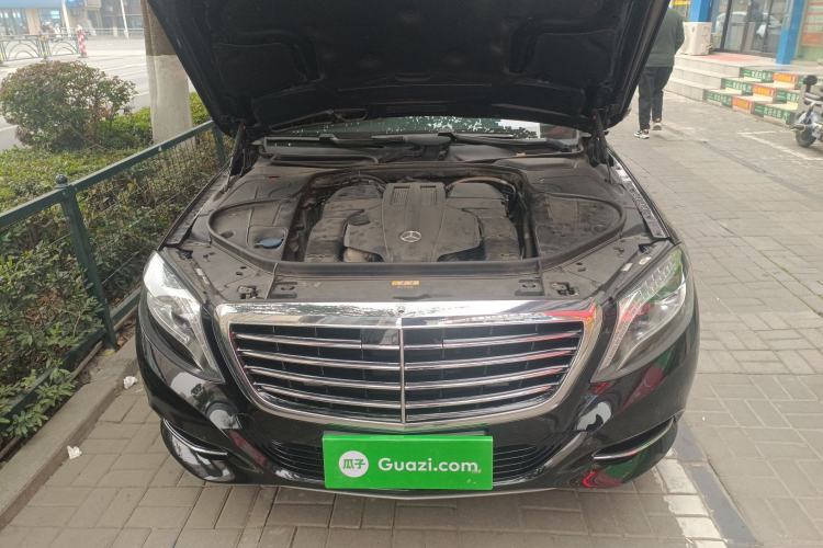 Used Mercedes-Benz S-Class 2014 S 320 L Luxury Model Engine Bay
