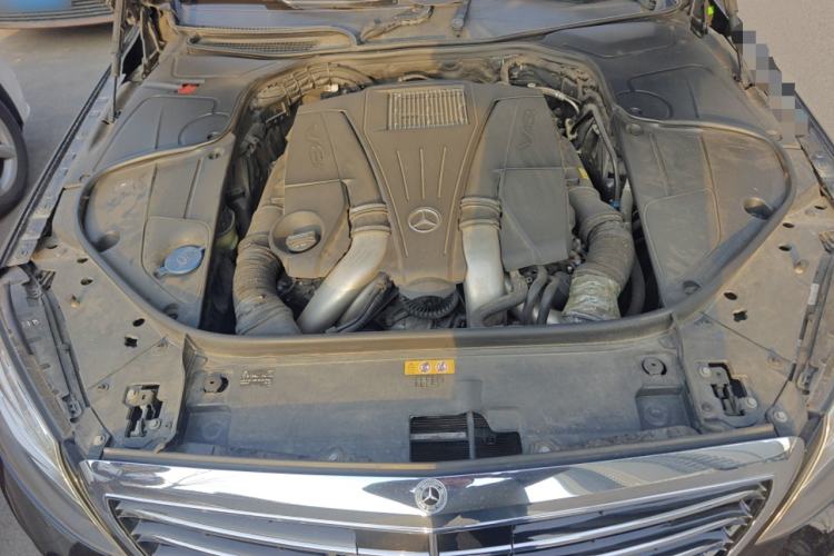 Used Mercedes-Benz S-Class 2014 S 500 L 4MATIC Engine Bay