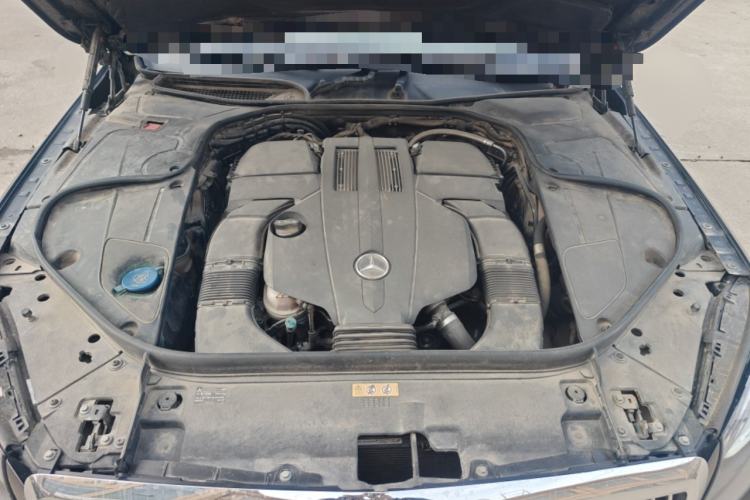 Used Mercedes-Benz S-Class 2014 S 320 L Luxury Model Engine Bay