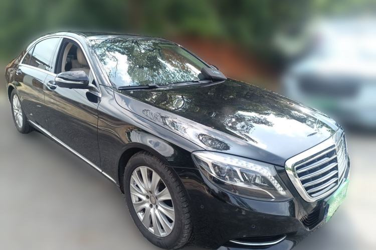 Used Mercedes-Benz S-Class 2014 S 320 L Luxury Model Front Right 45 Deg