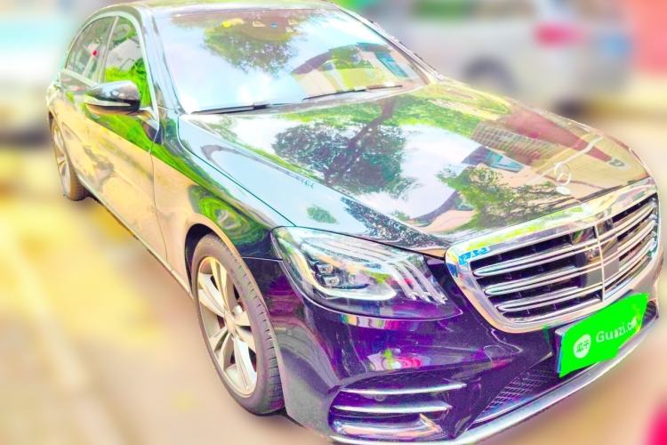 Used Mercedes-Benz S-Class 2014 S 400 L HYBRID Front Right 45 Deg