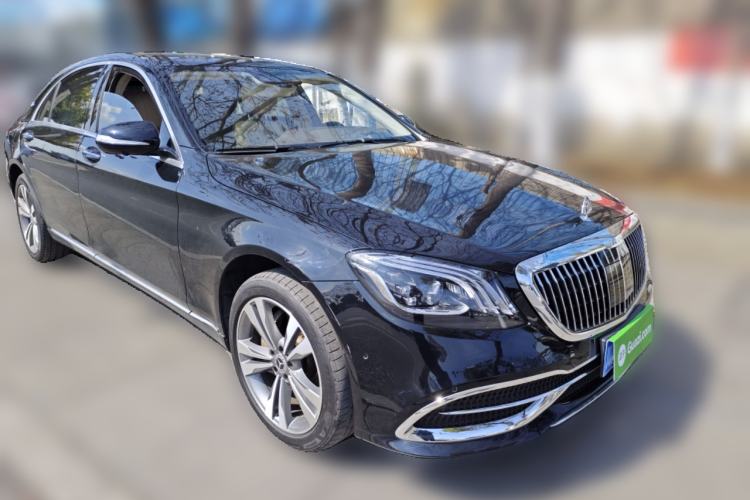 Used Mercedes-Benz S-Class 2014 S 400 L HYBRID Front Right 45 Deg