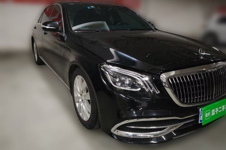 Used Mercedes-Benz S-Class 2014 S 320 L Business Model Front Right 45 Deg