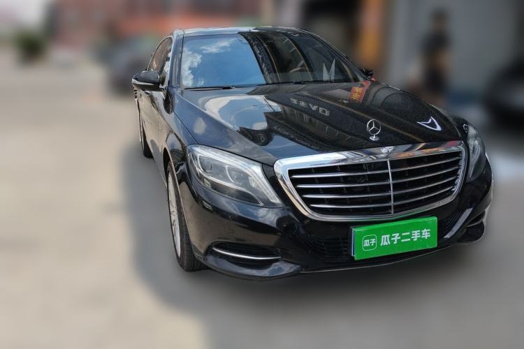 Used Mercedes-Benz S-Class 2014 S 500 L Front Right 45 Deg