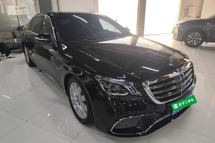 Used Mercedes-Benz S-Class 2014 S 320 L Business Model Front Right 45 Deg