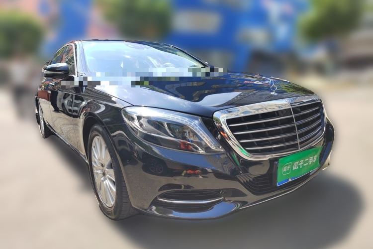 Used Mercedes-Benz S-Class 2014 S 320 L Luxury Model Front Right 45 Deg