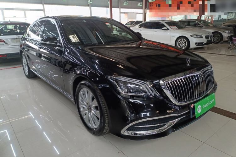 Used Mercedes-Benz S-Class 2014 S 320 L Business Model Front Right 45 Deg
