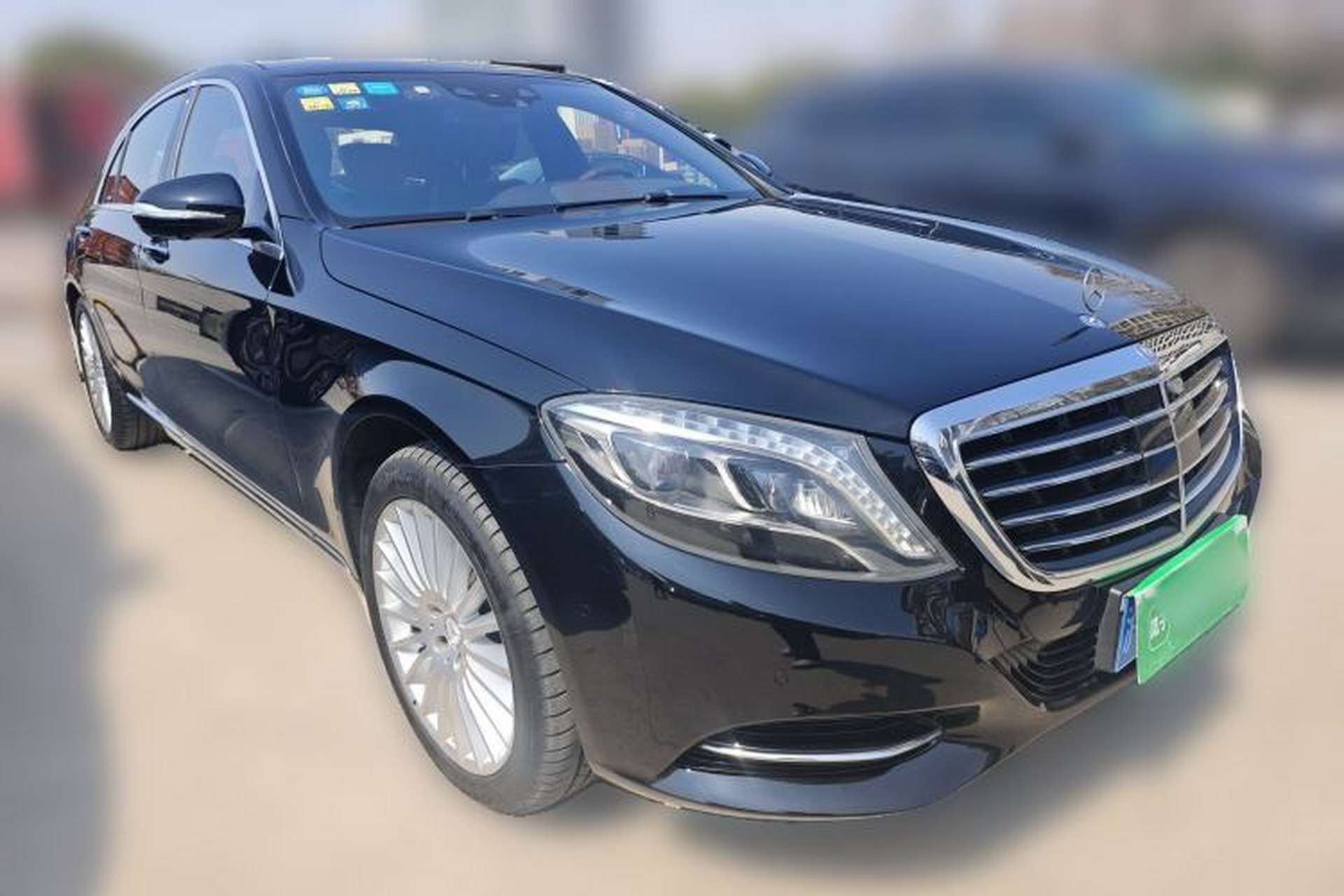 Used Mercedes-Benz S-Class 2014 S 500 L 4MATIC Front Right 45 Deg