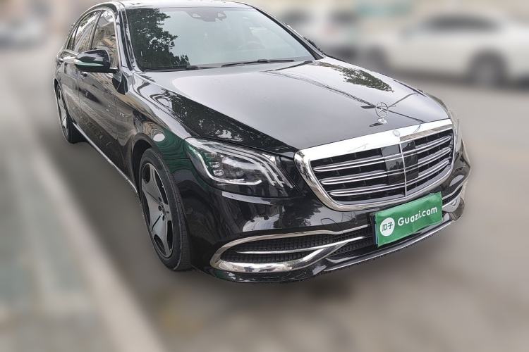 Used Mercedes-Benz S-Class 2014 S 400 L Luxury Model Front Right 45 Deg