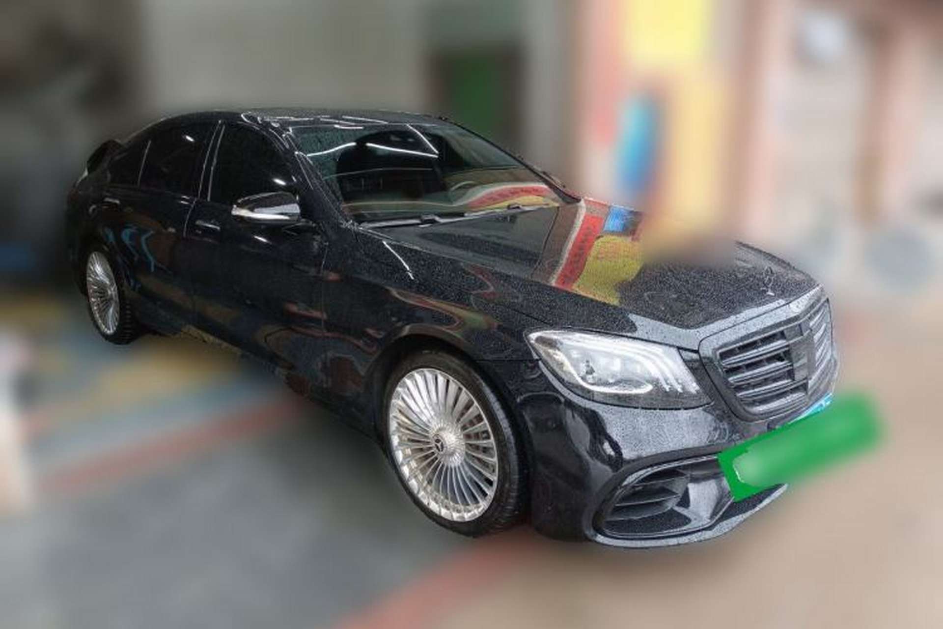 Used Mercedes-Benz S-Class 2014 S 320 L Luxury Model Front Right 45 Deg