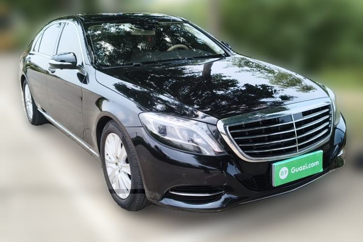 Used Mercedes-Benz S-Class 2014 S 320 L Luxury Model Front Right 45 Deg