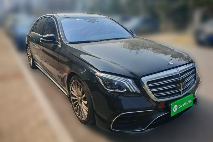 Used Mercedes-Benz S-Class 2014 S 400 L HYBRID Front Right 45 Deg
