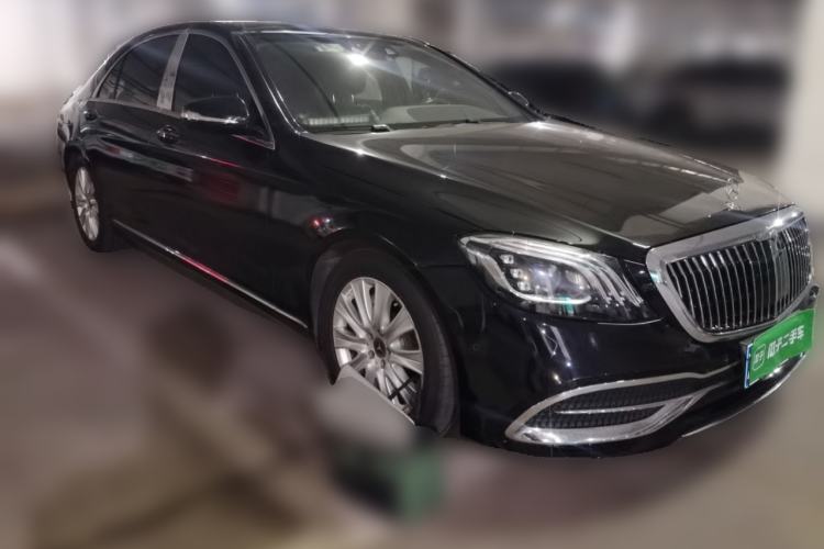 Used Mercedes-Benz S-Class 2014 S 320 L Luxury Model Front Right 45 Deg