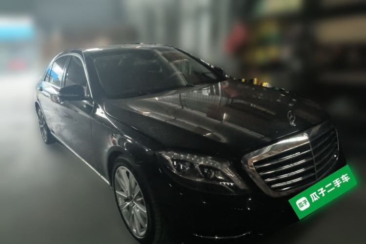 Used Mercedes-Benz S-Class 2014 S 320 L Luxury Model Front Right 45 Deg
