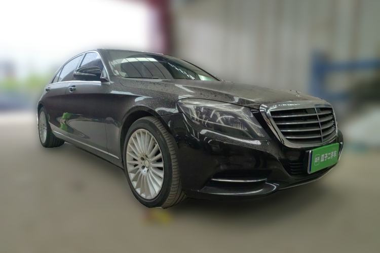 Used Mercedes-Benz S-Class 2014 S 500 L 4MATIC Front Right 45 Deg