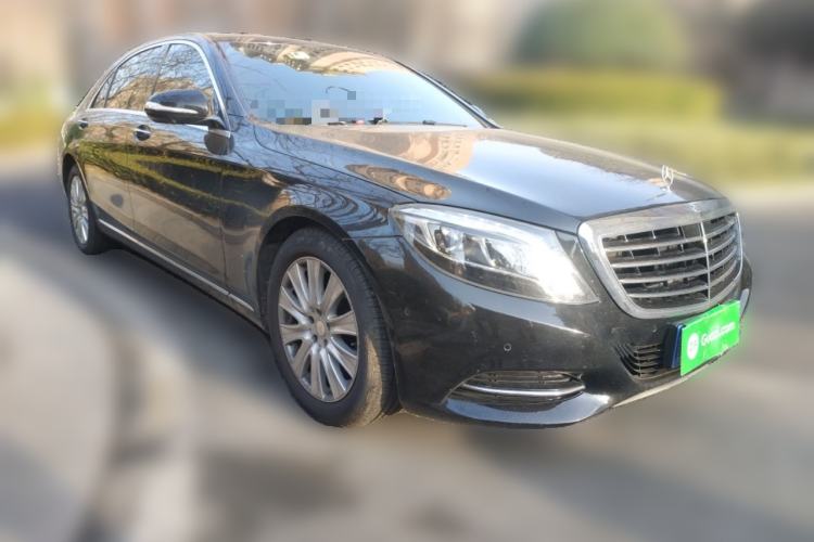 Used Mercedes-Benz S-Class 2014 S 320 L Luxury Model Front Right 45 Deg