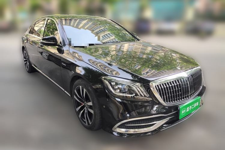 Used Mercedes-Benz S-Class 2014 S 320 L Luxury Model Front Right 45 Deg