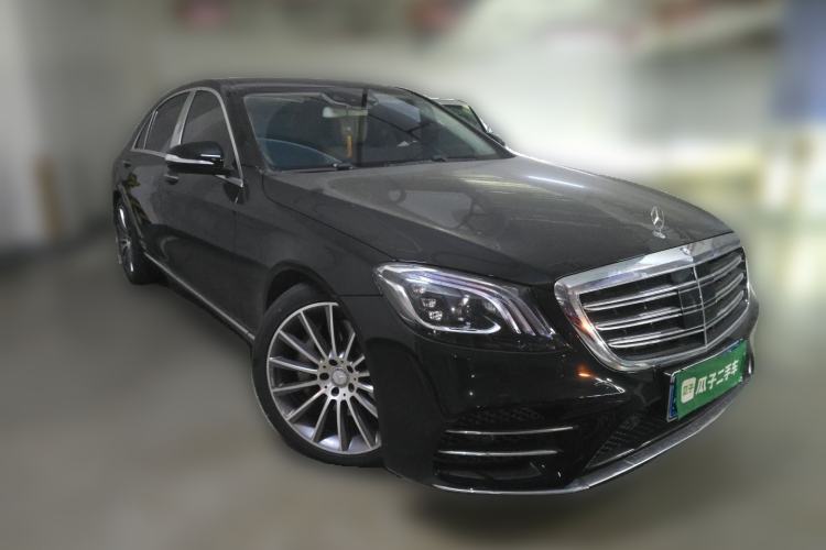 Used Mercedes-Benz S-Class 2014 S 400 L Luxury Model Front Right 45 Deg