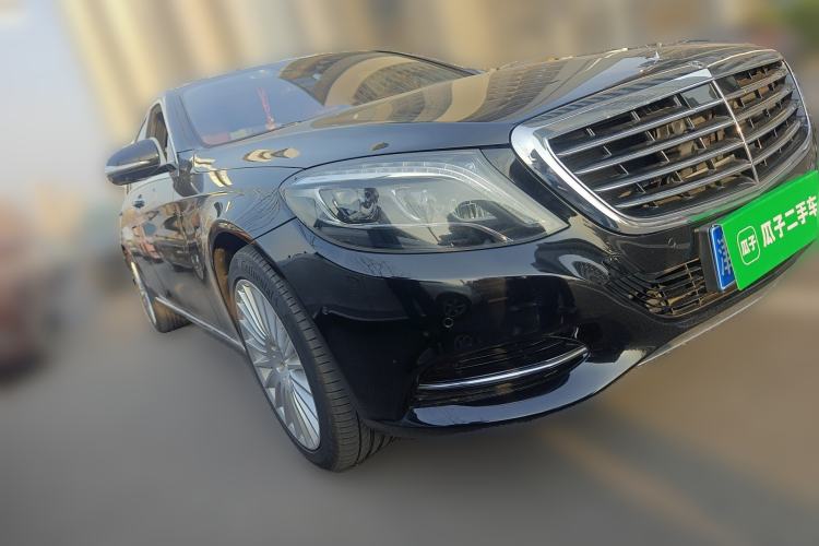 Used Mercedes-Benz S-Class 2014 S 500 L 4MATIC Front Right 45 Deg