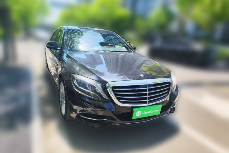 Used Mercedes-Benz S-Class 2014 S 500 L 4MATIC Front Right 45 Deg
