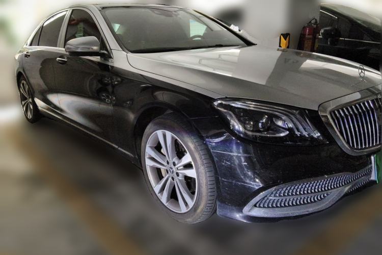 Used Mercedes-Benz S-Class 2014 S 320 L Business Model Front Right 45 Deg