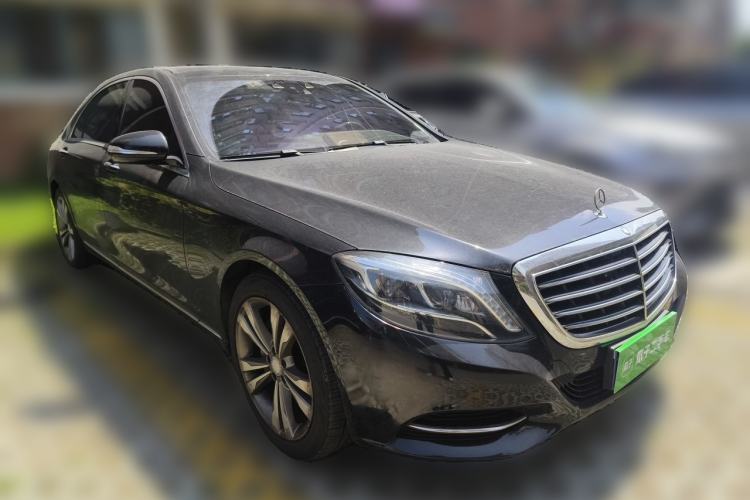Used Mercedes-Benz S-Class 2014 S 400 L HYBRID Front Right 45 Deg
