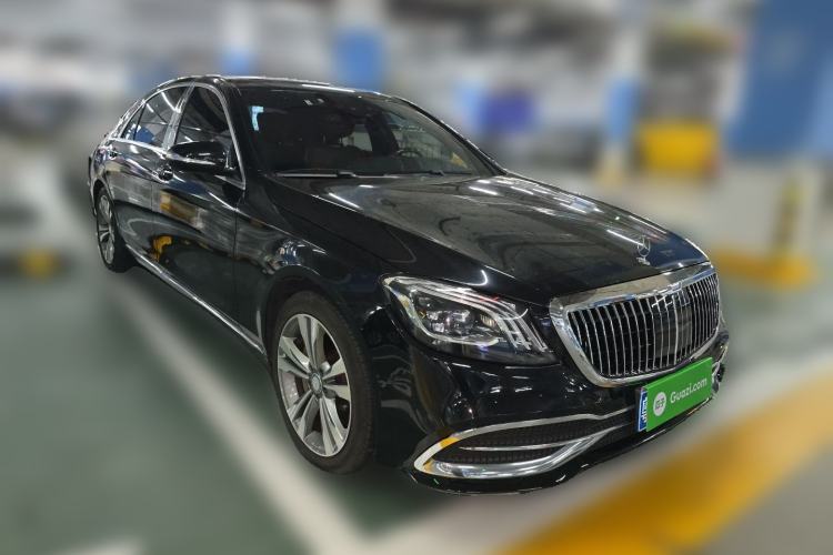 Used Mercedes-Benz S-Class 2014 S 400 L HYBRID Front Right 45 Deg