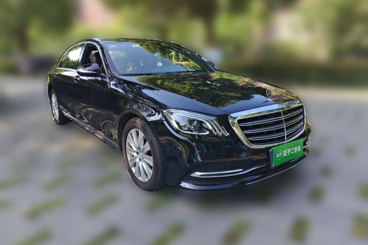 Used Mercedes-Benz S-Class 2014 S 320 L Luxury Model Front Right 45 Deg