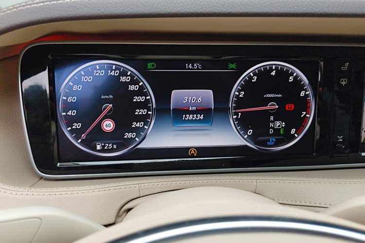 Used Mercedes-Benz S-Class 2014 S 320 L Business Model Instrument Cluster