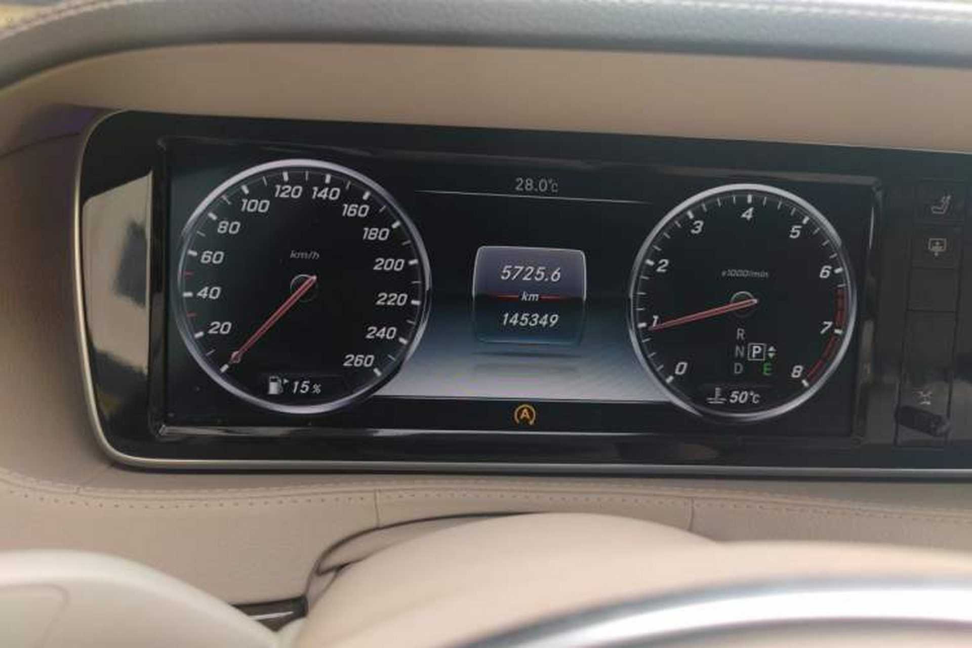 Used Mercedes-Benz S-Class 2014 S 320 L Business Model Instrument Cluster