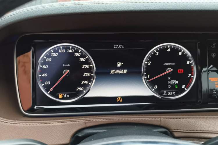 Used Mercedes-Benz S-Class 2014 S 320 L Business Model Instrument Cluster