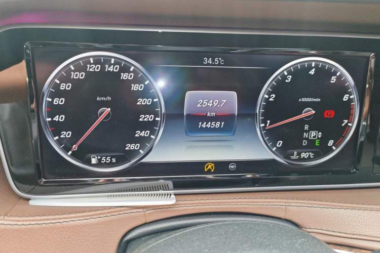 Used Mercedes-Benz S-Class 2014 S 320 L Business Model Instrument Cluster