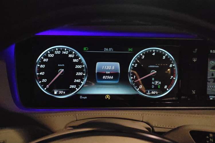 Used Mercedes-Benz S-Class 2014 S 320 L Business Model Instrument Cluster